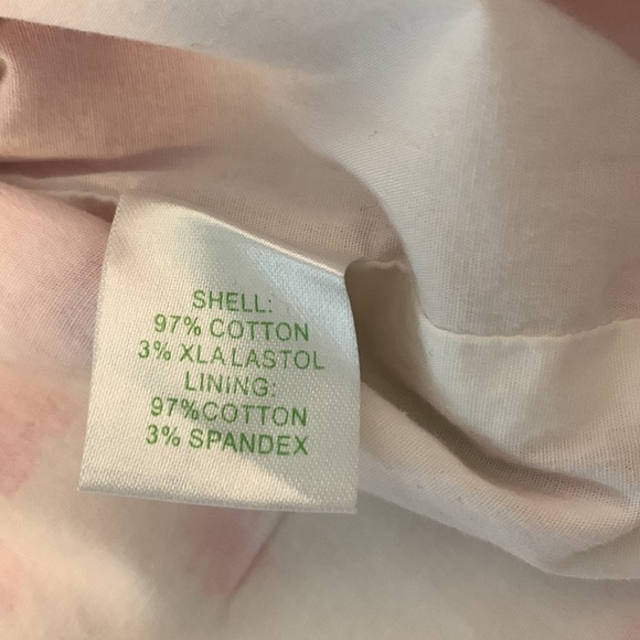 LILLY PULITZER FLORAL BUTTERFLY STRIPE PRINT STRAPLESS SHEATH DRESS - Picture 14 of 16